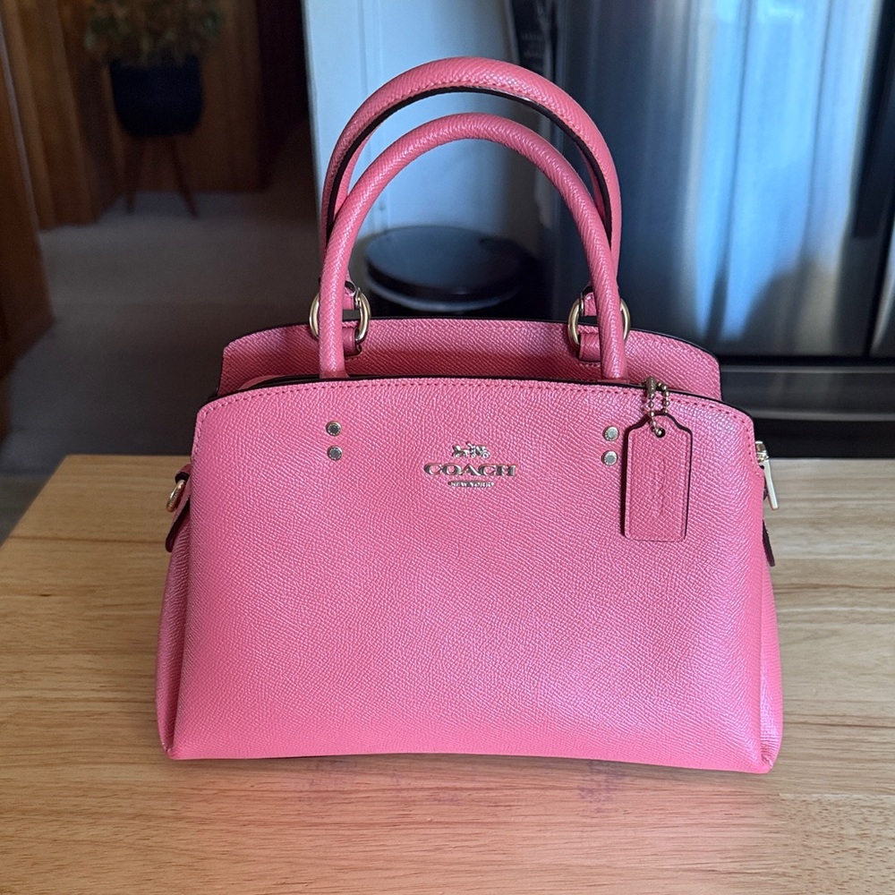 Coach Pink Satchel Bag